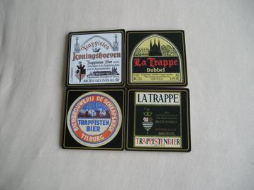 4 Onderzetters - Trappistenbier beschikbaar voor biedingen