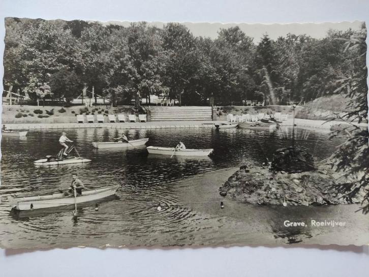 Q342 Grave, Verzamelen, Ansichtkaarten | Nederland, Noord-Holland, 1920 tot 1940, Ophalen of Verzenden