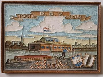 Zeldzame tegel delftse groente veiling,porselyne fles delft beschikbaar voor biedingen