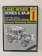 Land Rover Series boeken., Boeken, Auto's | Boeken, Overige merken, Ophalen of Verzenden, Zo goed als nieuw
