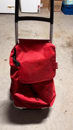 Boodschappenkarretje, Sieraden, Tassen en Uiterlijk, Tassen | Reistassen en Weekendtassen, 30 cm of meer, Gebruikt, 55 tot 75 cm