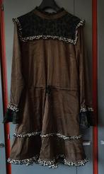 Harper & Yve Mosgroene Jurk - Maat M, Kleding | Dames, Maat 38/40 (M), Bruin, Ophalen of Verzenden, Zo goed als nieuw