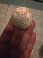 Zilveren 2 1/2 Gulden Willem II 1841, Zilver, Ophalen of Verzenden, Losse munt, 2½ gulden