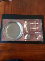 Stelton vintage kinderservies RVS, Ophalen of Verzenden, Gebruikt, Rvs of Chroom, Bestekset