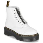 Dr. Martens sinclair white milled nappa, Wit, Ophalen of Verzenden, Dr. Martens, Zo goed als nieuw