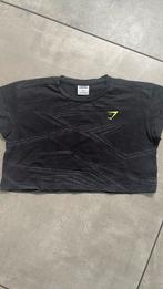 Gymshark shirt mt 36, Kleding | Dames, Verzenden, Zo goed als nieuw, Maat 36 (S), Zwart