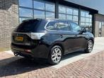 Mitsubishi Outlander 2.0 PHEV Intense + | 1/2 Leer | Clima |, Zwart, 4 cilinders, Leder en Stof, Zwart