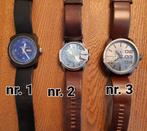 Diesel horloges, Sieraden, Tassen en Uiterlijk, Horloges | Heren, Overige merken, Leer, Staal, Verzenden