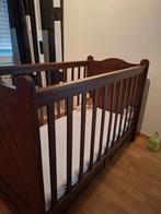 Vintage ledikant met commode, Huis en Inrichting, Ophalen, Gebruikt, Eenpersoons, 200 cm