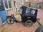 Terra bakfiets electrisch, Fietsen en Brommers, Fietsen | Bakfietsen, Ophalen of Verzenden, Gebruikt, 4 kinderen of meer, Huif