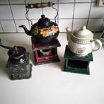 Hindelooper  /hindeloopen  items 2, Huis en Inrichting, Ophalen of Verzenden, Zo goed als nieuw, Rond, Hout