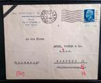 Italië Cencuur brief van Rome naar Hamburg 1941., Verzenden, Briefkaart