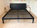 Auping Essential 180x200 bed + matrasbodems, Ophalen, Gebruikt, Zwart, Tweepersoons