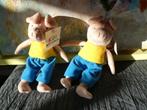 Twee x Varken van Max Velthuijs, (Kikker) knuffel NIEUW, Ophalen of Verzenden, Nieuw, Kikker