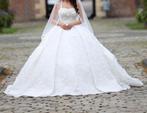 Bruidsjurk - Sima Couture, Kleding | Dames, Ophalen, Zo goed als nieuw, Wit, Trouwjurk
