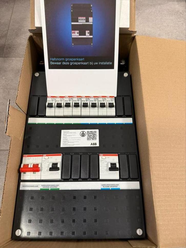 ABB Groepenkasten 1-Fase | 3-Fase Scherpe Prijs!, Doe-het-zelf en Verbouw, Elektra en Kabels, Zo goed als nieuw, Overige typen