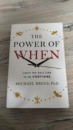 Michael Breus - the power of when, Ophalen of Verzenden, Zo goed als nieuw
