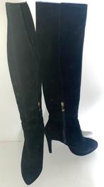 Cuple zwart suede sexy knie laarzen maat 37, Hoge laarzen, Zwart, Ophalen of Verzenden, Zo goed als nieuw