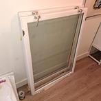 Raam incl glas, Doe-het-zelf en Verbouw, Raamkozijn, Zo goed als nieuw, 75 tot 150 cm, Hout