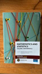 Mathematics and statistics, volume 1: mathematics, Ophalen of Verzenden, Gelezen, HBO