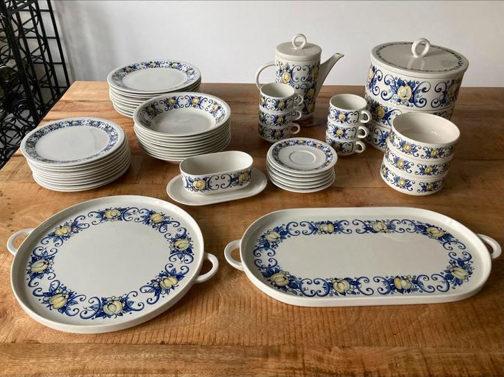Villeroy & Boch Cadiz servies 54 delig, Huis en Inrichting, Keuken | Servies, Gebruikt, Bord(en), Overige stijlen, Porselein, Ophalen