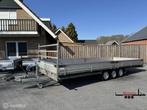 Hulco MEDAX-3 plateauwagen aanhanger 611x223 3 asser 3500KG, Gebruikt