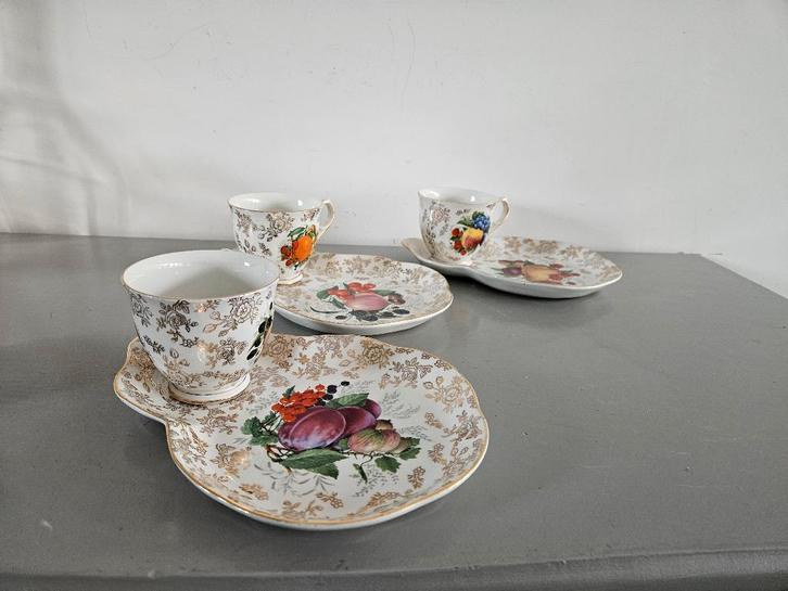 Kop en schotels, Antiek en Kunst, Antiek | Servies los, Ophalen of Verzenden