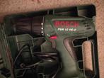Bosch PSR 12 VE-2 Accuboormachine met Koffer, Ophalen of Verzenden, Gebruikt, Boor- en Schroefmachine