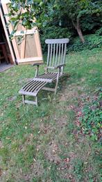Deckchair, Ophalen, Hout, Stapelbaar