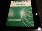 Origineel werkplaatshandboek Honda CX500 CX 500, Motoren, Handleidingen en Instructieboekjes, Verzenden, Honda