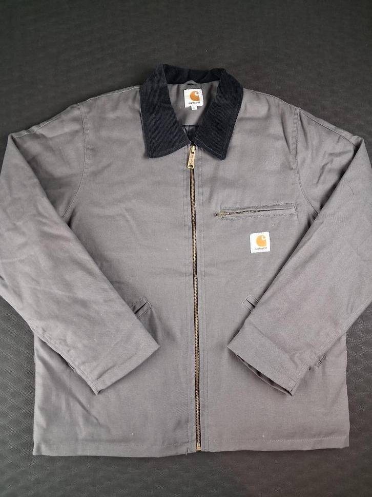 Carhartt rework jas nieuw Maat s, Kleding | Heren, Jassen | Winter, Nieuw, Maat 46 (S) of kleiner, Grijs, Ophalen of Verzenden