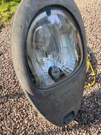 2 x vintage oude lantaarnpaal lamp, Huis en Inrichting, Lampen | Vloerlampen, Gebruikt, Ophalen of Verzenden, Glas, Minder dan 100 cm