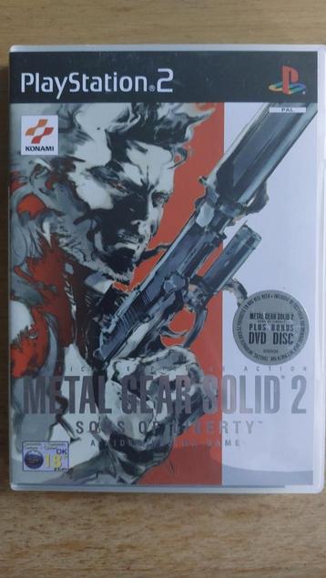 Metal Gear Solid 2 PS2 (incl. Bonus DVD) beschikbaar voor biedingen