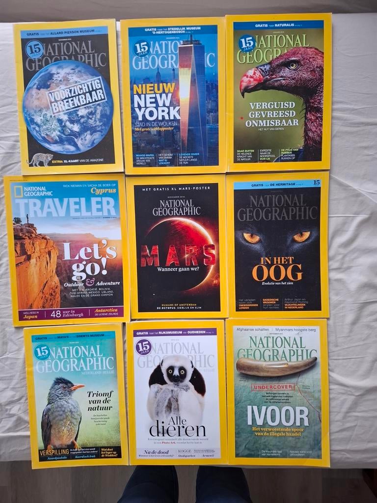 Collectie National Geographic Tijdschriften, Boeken, Ophalen of Verzenden, Gelezen, Wetenschap en Natuur