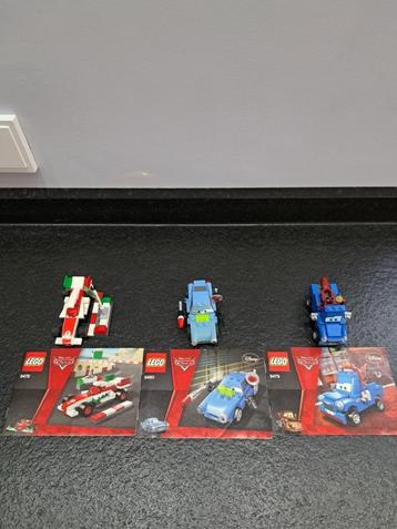 Lego Cars Bundle - Compleet, Handleiding, 9478, 9479, 9480 beschikbaar voor biedingen