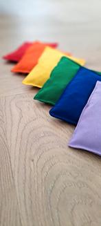 Pittenzakjes voor bij stapelstein, Kinderen en Baby's, Speelgoed | Educatief en Creatief, Ophalen of Verzenden, Nieuw, Bouwen