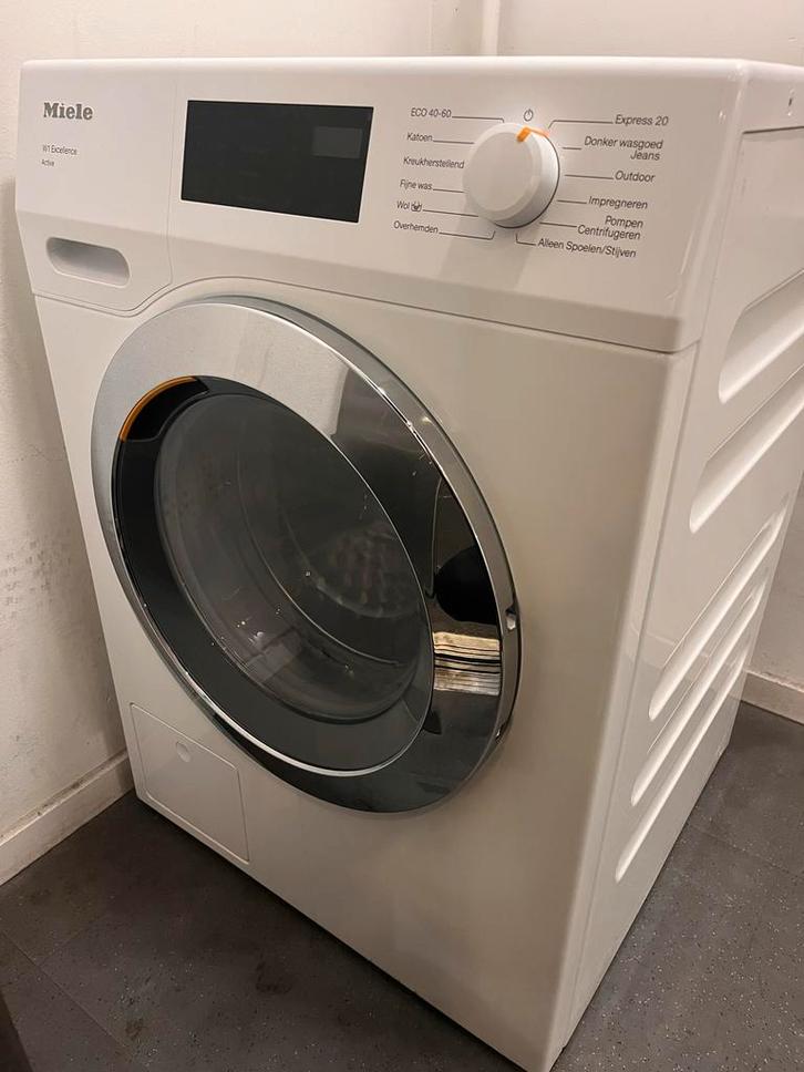 Miele  W1 Excellence 1400T met 10md garantie- Topmodel!, Witgoed en Apparatuur, Wasmachines, Zo goed als nieuw, Voorlader, 6 tot 8 kg