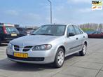 Nissan Almera €2495,- Apk 2025 Airco Nappas Sedan, Auto's, Nissan, Stof, Gebruikt, Zwart, 4 cilinders