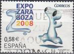 Spanje-SP1.9- 2007 - EXPO 2008 - Zaragoza, Postzegels en Munten, Postzegels | Europa | Spanje, Verzenden, Gestempeld