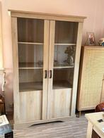 vitrine wandkast leenbakker, Huis en Inrichting, Kasten | Vitrinekasten, Ophalen, 100 tot 150 cm, 150 tot 200 cm, 25 tot 50 cm