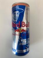 Vol Red Bull blikje Max Verstappen, editie 4, zeldzaam., Ophalen of Verzenden, Nieuw, Formule 1