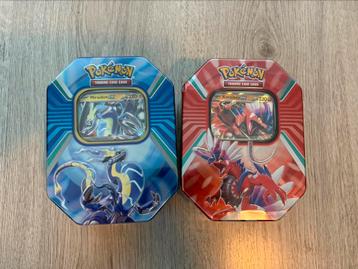 Pokemon paldea evolved tins beschikbaar voor biedingen