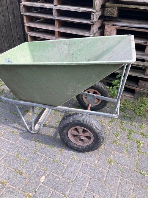 Kruiwagens groot en klein en steenkruiwagens en losse wielen, Tuin en Terras, Kruiwagens, Zo goed als nieuw, Eenwielig, Tweewielig