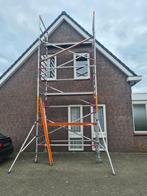 Rolsteiger verhuur te huur smal breed, Doe-het-zelf en Verbouw, Ophalen of Verzenden, Rolsteiger of Kamersteiger, 5 meter of hoger