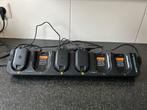 Motorola CLP446 Set - Portofoons + Oortjes + Lader, Telecommunicatie, Portofoons en Walkie-talkies, Ophalen of Verzenden, Zo goed als nieuw