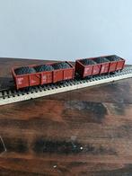 Marklin hoge bak wagon met lading HO 4431 381-9 DB510, Wisselstroom, Gebruikt, Wagon, Ophalen of Verzenden