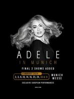 2 Concertkaarten 3 augustus Adele In München, Tickets en Kaartjes, Concerten | Pop, Augustus, Drie personen of meer