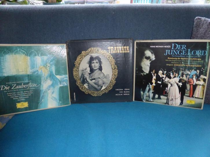 T.k. 3 LP Boxen Klassieke Muziek., Cd's en Dvd's, Vinyl | Klassiek, Zo goed als nieuw, Classicisme, Overige typen, Overige formaten