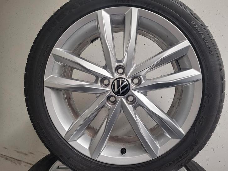17 inch originele vw polo r-line pomplona velgen, Auto-onderdelen, Banden en Velgen, Velg(en), Zomerbanden, 17 inch, 215 mm, Nieuw