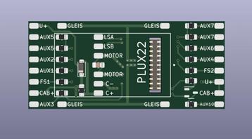 Roco Märklin Trix Plux22 (Snd) Decoder universele printplaat beschikbaar voor biedingen